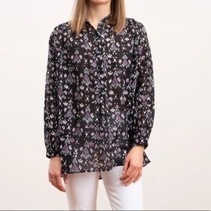 Isabel Marant Etoile Fidage Dark Midnight Button Down